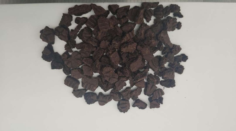 Крошка печенья с какао 4-10 мм (фасовка 500 г)